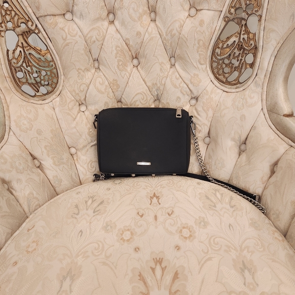 REBECCA MINKOFF AVERY CROSSBODY BLACK - Picture 1 of 3